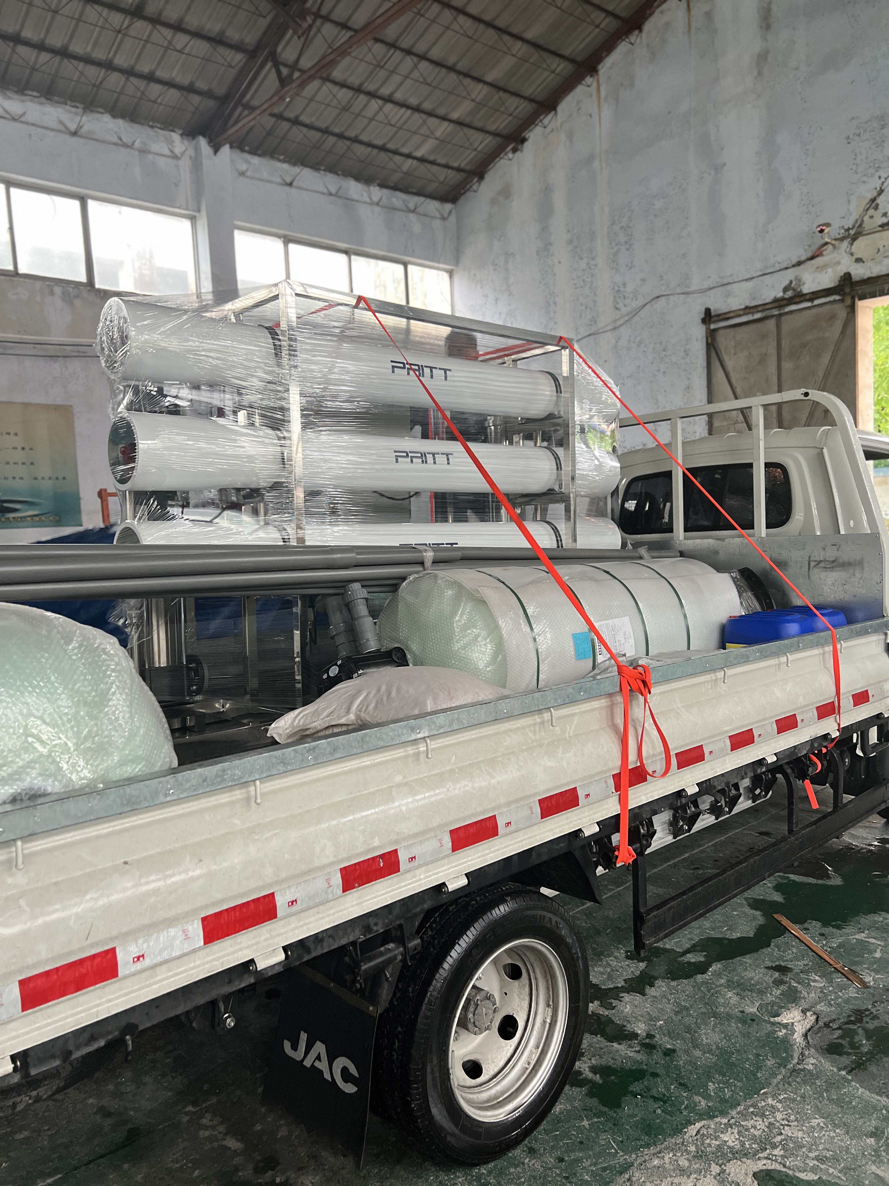 6T/H日化洗护纯水设备 | 日化生产用水处理设备